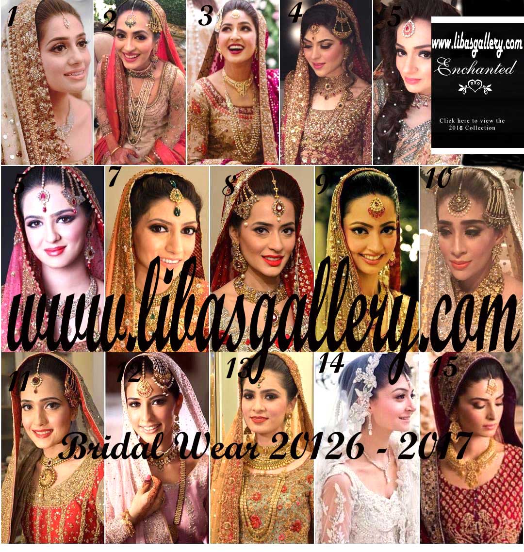 New Bridal Wear Arrivals, The Latest Bridal Dresses Style Occasion Dresses, Wedding Dresses and Bridal Gowns Bridal Accessories huge discount at libasgallery.com 